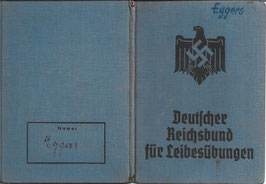Deutscher Reichsbund für Leibesübungen - ledenboekje