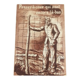 Pensez à ceux que sont encore là-bas!