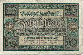 Duitsland - Reichsbanknote - 10 Mark - 1920