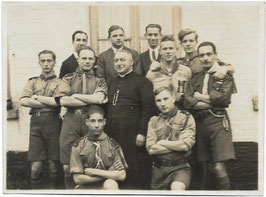 Belgische scouts - groepsfoto