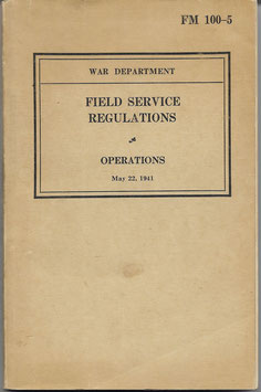 War Department - Field Service Regulations