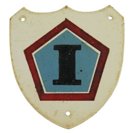 US Army - 1st Army Group - metalen schildje