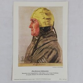 Print of Wolf Willrich - Oberstleutnant Schumacher 1940