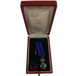 België - Ridder in de Orde van Leopold II - miniatuur in zilver