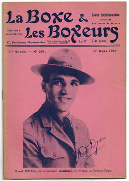 La Boxe & les boxeurs - N°254 - 17.3.1920