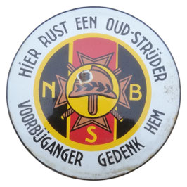 Grafplaatje Belgisch oudstrijder
