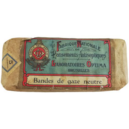 België - 'Pansements Antiseptiques - Bandes de gaze neutre'
