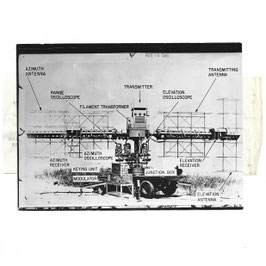 US - photo diagram of a radar set - persfoto