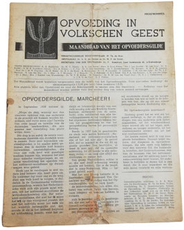 Opvoeding in Volkschen Geest - Proefnummer - 1941