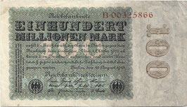 Duitsland - Reichsbanknote - Einhundert Millionen Mark - 1923