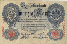 Duitsland - Reichsbanknote - Zwanzig Mark