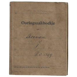 Nederlands leger - Oorlogszakboekje