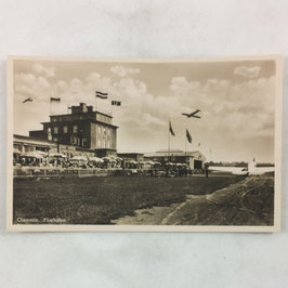 German postcard 'Chemnitz Flughafen'