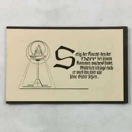 Deathcard of 'Hans Frosch'