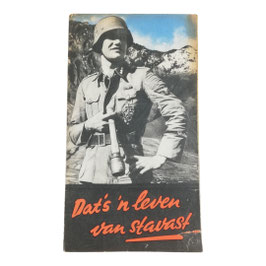 Rekruteringsfolder Waffen SS - Ersatzkommando Niederlande