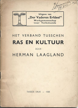 Het Verband Tusschen Ras en Kultuur - 1938