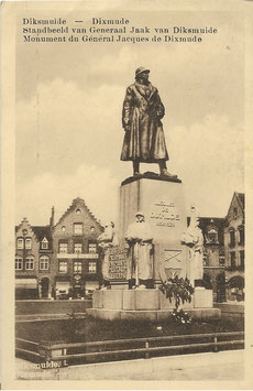 Diksmuide - Standbeeld van Generaal Jaak van Diksmuide