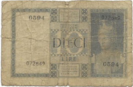 Italië - Dieci Lire - 1944