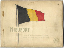 Postkaartenreeks 'Nieupoort' - Before and after the war of 1914-1918