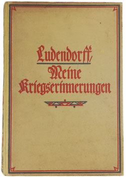 Ludendorff - Meine Kriegserinnerungen - 1919