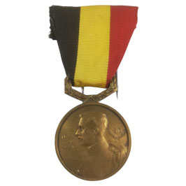 Stad Nieuwpoort - Herinneringsmedaille 50 jaar - Ijzer 1914-1918 Yzer