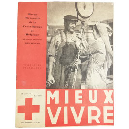 Mieux Vivre - Revue Mensuelle de la Croix-Rouge de Belgique - N°4 1939