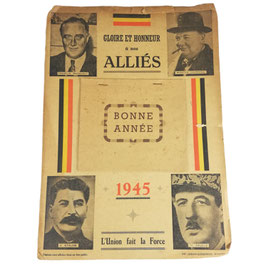 Belgische kalender - 1945