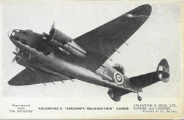 Aircraft Recognition Card - The Lockheed Hudson III