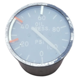 US - Indicator Oil Pressure Synchro Style Type B20