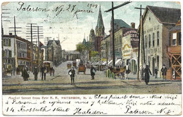 Market Street from Erie R.R. Paterson, N.J.