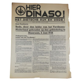 Hier Dinaso! Het Dietsche Rijk en Orde! - 1938
