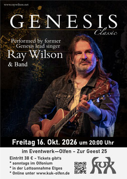 Ray Wilson - Veranstaltungsticket