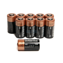 BATTERIE CR123 CR17345 LITIO  DURACELL 3V