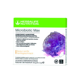 Microbiotic Max Vanillegeschmack 20 Portionspackungen