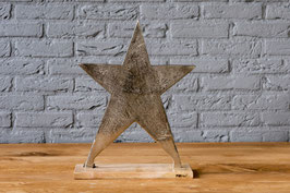 Aluminium Ster op standaard