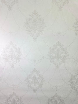 Tapete Roccoco silber