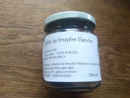 Gelée de fleurs de bruyère blanche