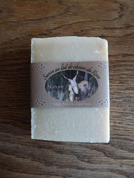 Savons au lait de chèvre nature