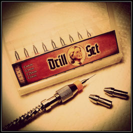 Drill Set plus Spring Action Pin Vise