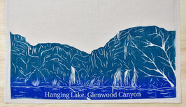 Hanging Lake kitchen towel