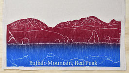 Buffalo Mtn + Red Peak kitchen towel