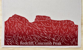 Redcliff + Coxcomb Peak kitchen towel