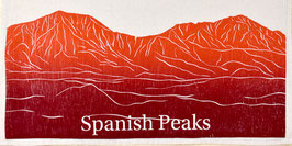 Spanish Peaks kitchen towel