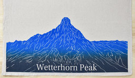 Wetterhorn Peak kitchen towel *14er*