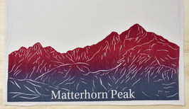 Matterhorn Peak kitchen towel