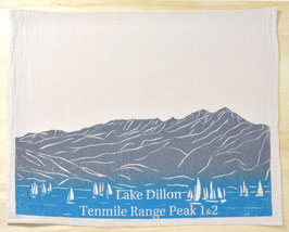 Lake Dillon, Tenmile Range kitchen towel