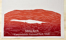 Canyonlands Mesa Arch kitchen towel
