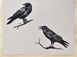 Crow kitchen towel