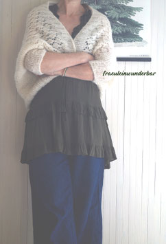 Wunderbar lässiges und kuscheliges Cape/kuscheliger Schlupfschal, gemustert, Luxury Knits