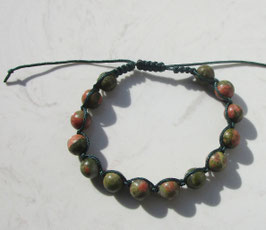 Shamballa-Armband mit Unakit